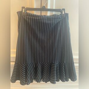 Black Ruffle Skirt Size M